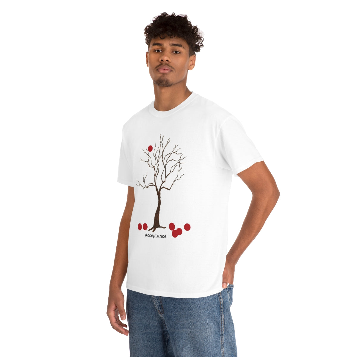 Acceptance Emotive Tree Cotton Tee