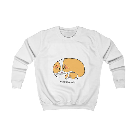 Guinea Pig Whimsy Kids Sweatshirt