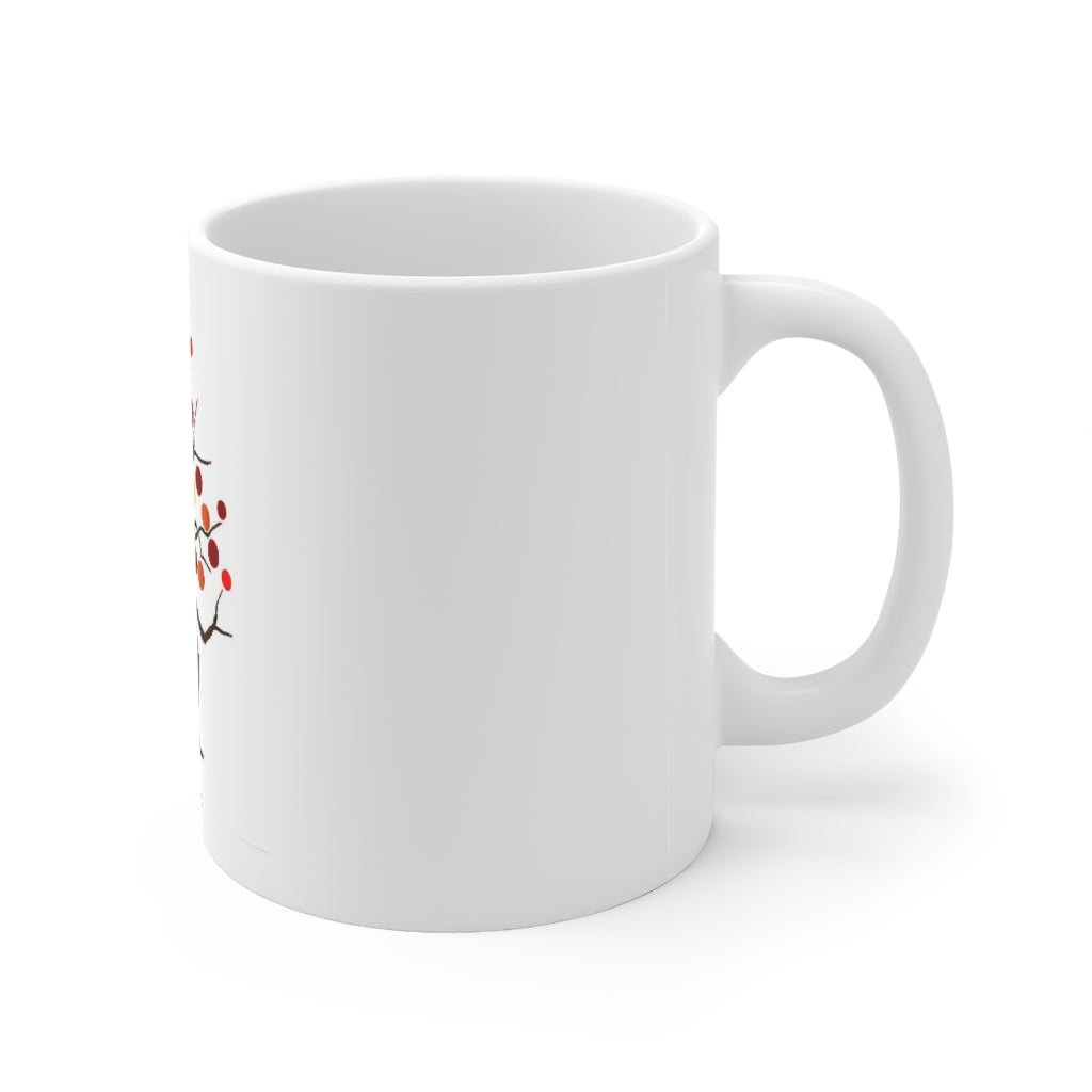 Sunset Emotive Tree Mug