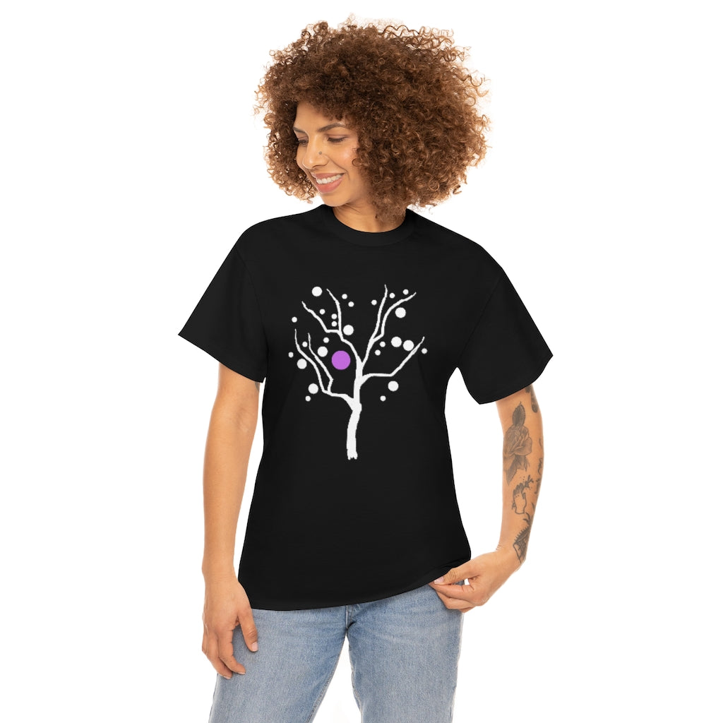 Purple Moon Cotton Tee