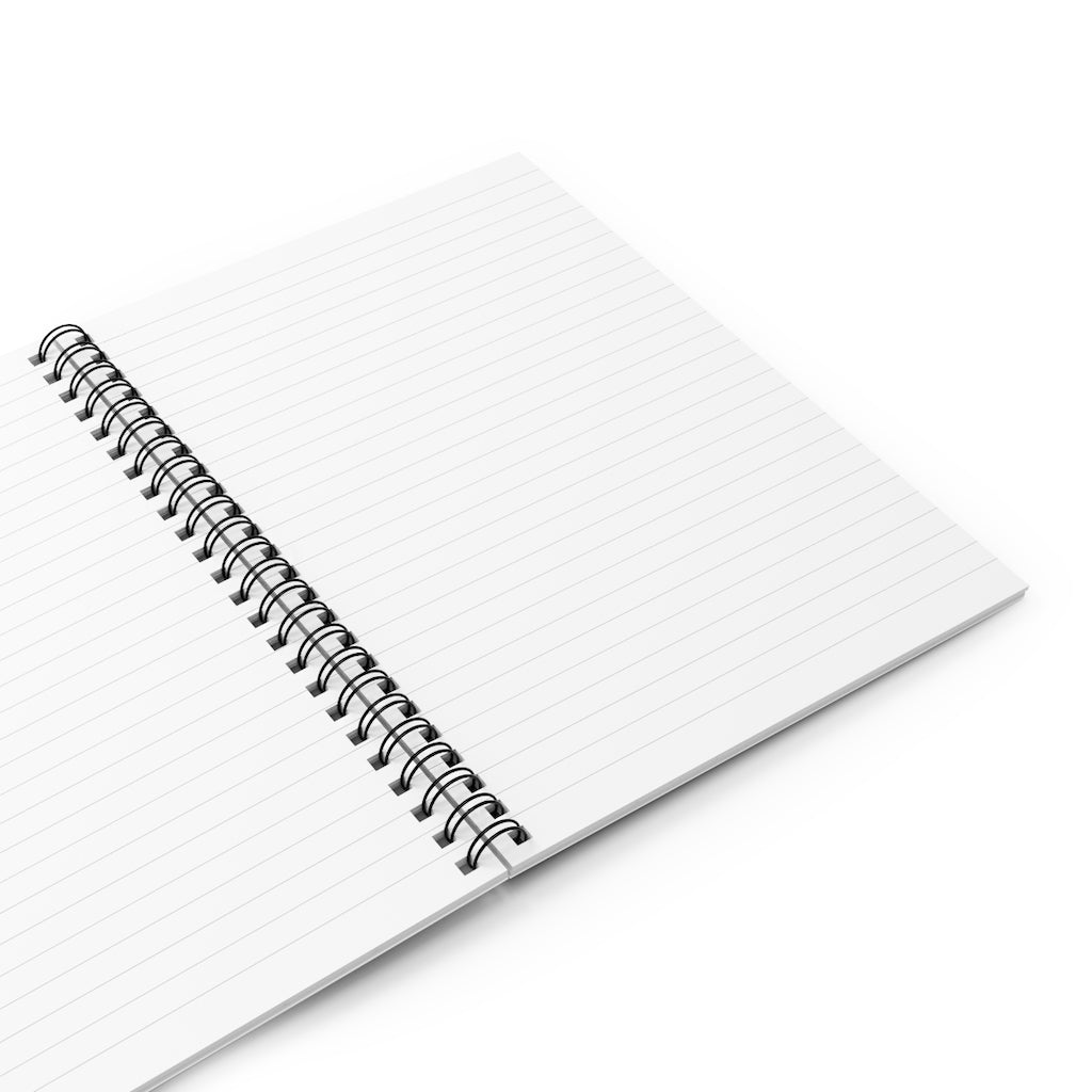 Orange Bubbles Spiral Notebook