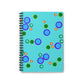 Blue Bubbles Spiral Notebook