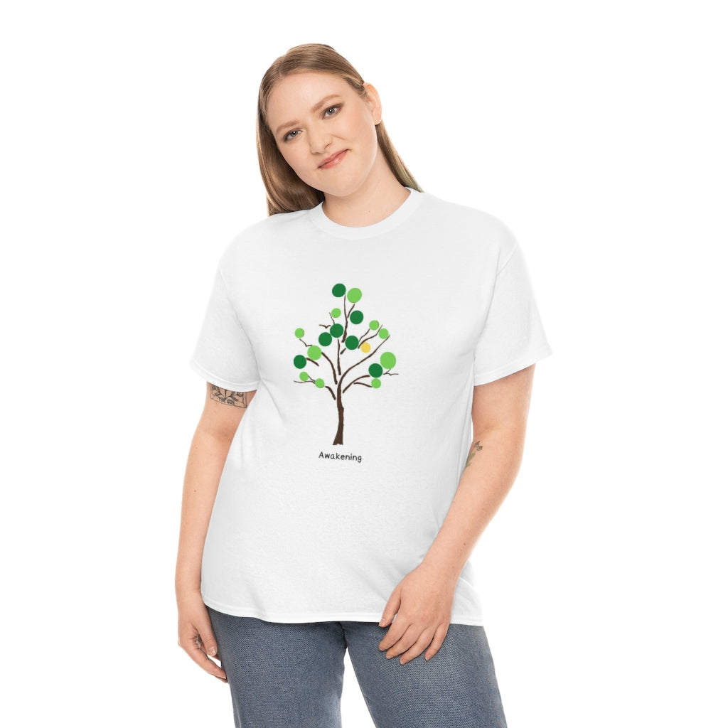 Awakening Emotive Tree Cotton Tee