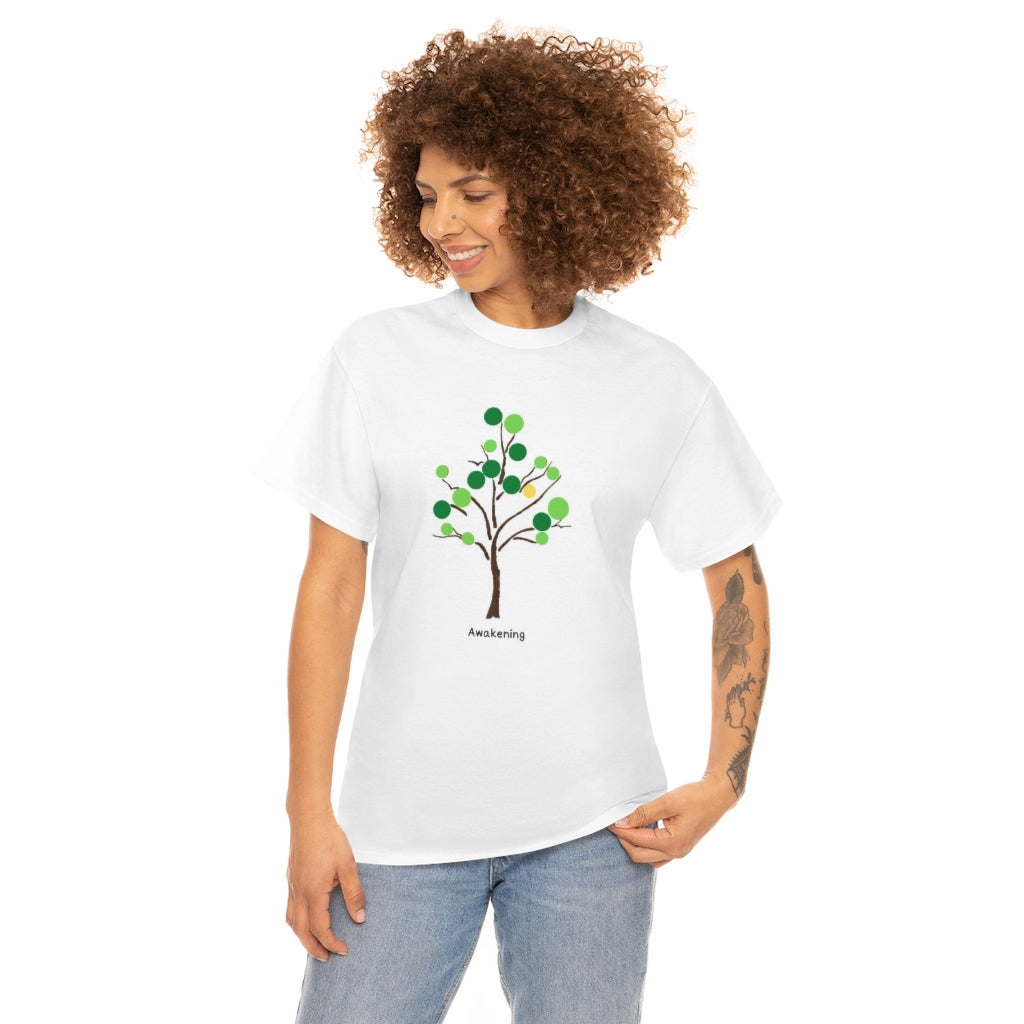 Awakening Emotive Tree Cotton Tee