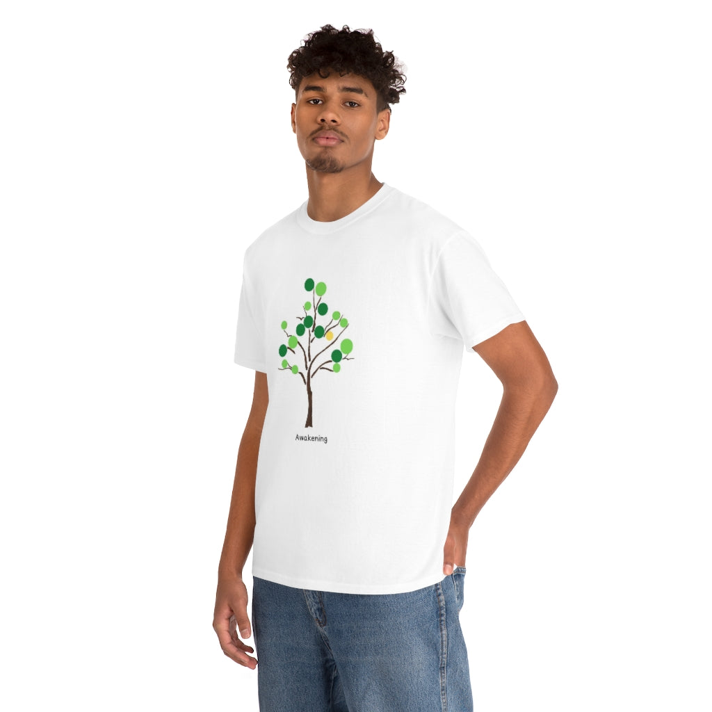 Awakening Emotive Tree Cotton Tee